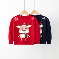 Load image into Gallery viewer, Kid Unisex Animals Cartoon Crochet Christmas Sweaters Wholesale 221130145
