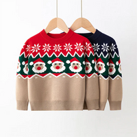 Load image into Gallery viewer, Kid Unisex Cartoon Crochet Christmas Sweaters Wholesale 221130146
