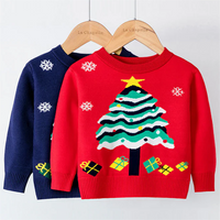 Load image into Gallery viewer, Baby Kid Unisex Cartoon Plant Christmas Sweaters Wholesale  22113074
