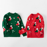 Load image into Gallery viewer, Baby Kid Unisex Print Christmas Sweaters Wholesale 22113075
