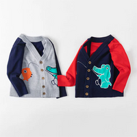 Load image into Gallery viewer, Baby Kid Unisex Dinosaur Cartoon Cardigan Wholesale 22113076
