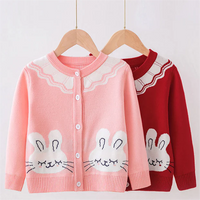 Load image into Gallery viewer, Kid Girls Cartoon Crochet Cardigan Wholesale 22113091
