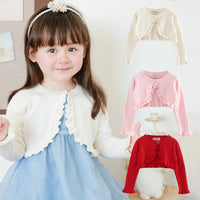 Load image into Gallery viewer, Baby Kid Girls Solid Color Cardigan Wholesale 22120609
