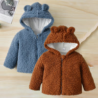 Load image into Gallery viewer, Baby Unisex Solid Color Cartoon Jackets Outwears Wholesale 221206172
