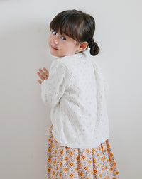 Load image into Gallery viewer, Baby Kid Girls Bow Crochet Cardigan Wholesale 22120629
