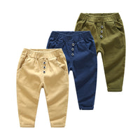 Load image into Gallery viewer, Baby Kid Boys Solid Color Pants Wholesale 221209153
