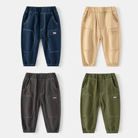Load image into Gallery viewer, Baby Kid Boys Solid Color Pants Wholesale 221209258
