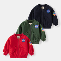 Load image into Gallery viewer, Baby Kid Boys Embroidered Jackets Outwears Wholesale 221209308
