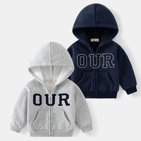 Load image into Gallery viewer, Baby Kid Boys Letters Embroidered Jackets Outwears Wholesale 221209335

