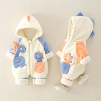 Load image into Gallery viewer, Baby Unisex Dinosaur Cartoon Jumpsuits Wholesale 221214185
