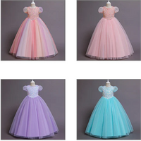 Load image into Gallery viewer, Kid Girls Solid Color Dressy Party Dresses Princess Dresses Wholesale 221216159
