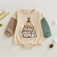 Load image into Gallery viewer, Baby Unisex Letters Color-blocking Christmas Rompers Wholesale 221216562
