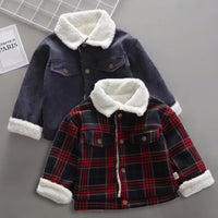 Load image into Gallery viewer, Baby Kid Boys Checked Jackets Outwears Wholesale 22122026
