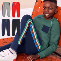 Load image into Gallery viewer, Baby Kid Boys Striped Color-blocking Pants Wholesale 221221204
