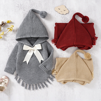 Load image into Gallery viewer, Baby Kid Girls Solid Color Bow Jackets Outwears Wholesale 22122909
