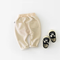Load image into Gallery viewer, Baby Kid Unisex Striped Alphabet Pants Wholesale 230110197
