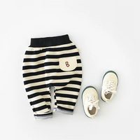 Load image into Gallery viewer, Baby Kid Unisex Striped Alphabet Pants Wholesale 230110197
