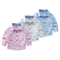 Load image into Gallery viewer, Baby Kid Boys Cartoon Print Shirts Wholesale 23011409
