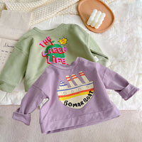 Load image into Gallery viewer, Baby Unisex Letters Cartoon Print Hoodies Sweatshirts Wholesale 230114161
