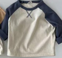 Load image into Gallery viewer, Baby Unisex Color-blocking Tops Wholesale 230114406
