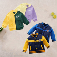 Load image into Gallery viewer, Baby Kid Unisex Letters Color-blocking Jackets Outwears Wholesale 230114482
