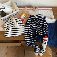 Load image into Gallery viewer, Baby Kid Unisex Striped Pants Wholesale 230210255
