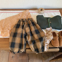 Load image into Gallery viewer, Baby Kid Unisex Checked Pants Wholesale 230210300
