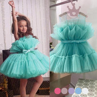 Load image into Gallery viewer, Baby Kid Girls Bow Dressy Dresses Princess Dresses Wholesale 230302113
