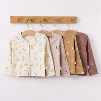 Load image into Gallery viewer, Baby Unisex Flower Dinosaur Print Jackets Outwears Wholesale 230303169
