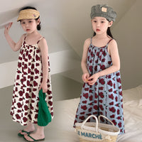 Load image into Gallery viewer, Baby Kid Girls Flower Print Dresses Wholesale 230315649
