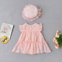 Load image into Gallery viewer, Baby Girls Flower Rompers Wholesale 230326101
