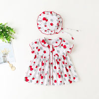 Load image into Gallery viewer, Baby Kid Girls Fruit Print Dresses Wholesale 230326119
