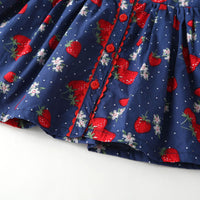 Load image into Gallery viewer, Baby Kid Girls Fruit Print Dresses Wholesale 230326119
