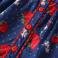 Load image into Gallery viewer, Baby Kid Girls Fruit Print Dresses Wholesale 230326119
