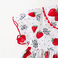 Load image into Gallery viewer, Baby Kid Girls Fruit Print Dresses Wholesale 230326119
