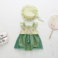 Load image into Gallery viewer, Baby Girls Solid Color Rompers Wholesale 230326126
