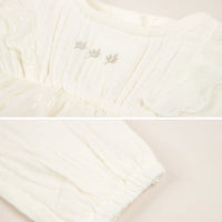 Load image into Gallery viewer, Baby Girls Solid Color Rompers Wholesale 230326142
