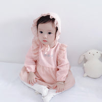 Load image into Gallery viewer, Baby Girls Solid Color Rompers Wholesale 230326142
