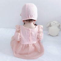 Load image into Gallery viewer, Baby Girls Solid Color Rompers Wholesale 230326142
