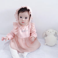Load image into Gallery viewer, Baby Girls Solid Color Rompers Wholesale 230326142
