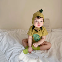 Load image into Gallery viewer, Baby Boys Dinosaur Print Rompers Wholesale 230326144
