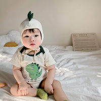 Load image into Gallery viewer, Baby Boys Dinosaur Print Rompers Wholesale 230326144
