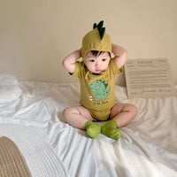 Load image into Gallery viewer, Baby Boys Dinosaur Print Rompers Wholesale 230326144
