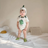 Load image into Gallery viewer, Baby Boys Dinosaur Print Rompers Wholesale 230326144
