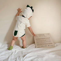 Load image into Gallery viewer, Baby Boys Dinosaur Print Rompers Wholesale 230326144
