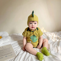 Load image into Gallery viewer, Baby Boys Dinosaur Print Rompers Wholesale 230326144
