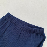 Load image into Gallery viewer, 2 Pieces Set Baby Kid Girls Solid Color Cartoon Tops And Shorts Wholesale 230326176
