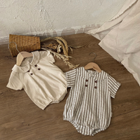 Load image into Gallery viewer, Baby Unisex Solid Color Rompers Wholesale 230326276
