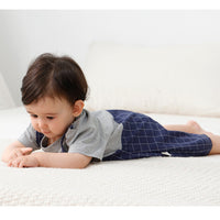 Load image into Gallery viewer, Baby Boys Checked Rompers Wholesale 23032668
