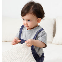 Load image into Gallery viewer, Baby Boys Checked Rompers Wholesale 23032668
